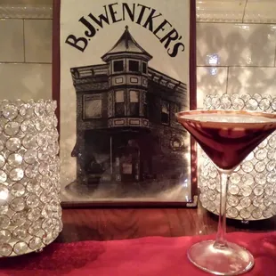 Try one of our signature martinis!