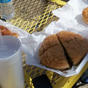 BJ's Drive-in Burgers &amp; Onion Rings