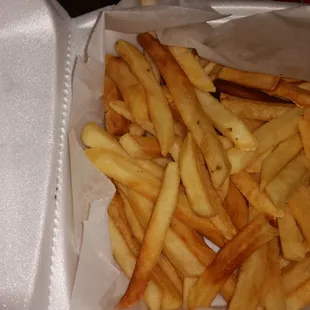 that is the large fries....yea...