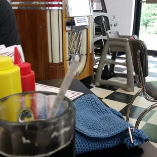 Mug of Rootbeer and Jukebox