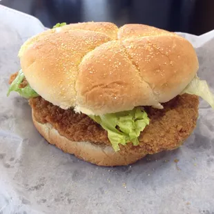 Pork Tenderloin Sandwich