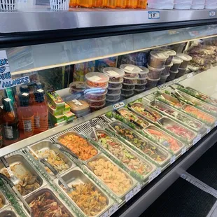 Poke selections! And much more we also sell dry Aku, Poi, and our special BK Boiled peanuts