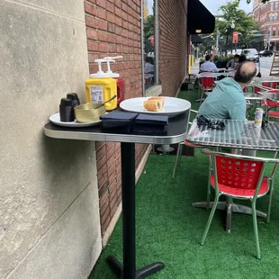This is what they pitched as an "all you can eat bbq cookout". Cold hot dogs cut in half.