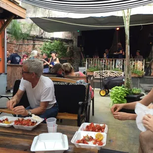 A good ol Louisiana Crawfish boil!