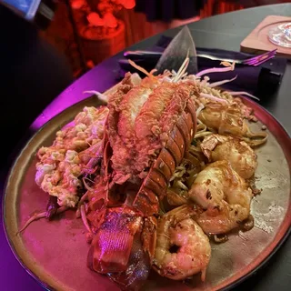 Pad Thai Lobster and Shrimp