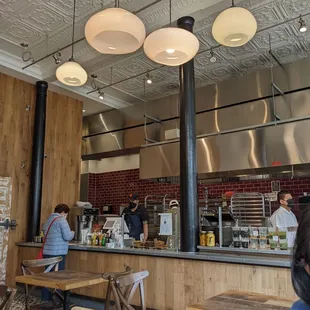 people in a restaurant