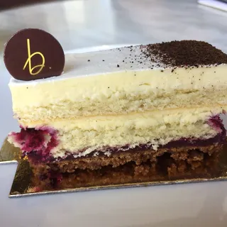 Vanilla Cassis Cake