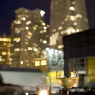 Patio Seating at Night