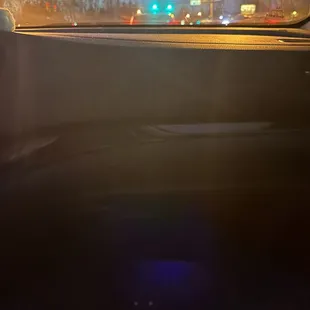 This is a photo of nothing. Which is exactly what we got.