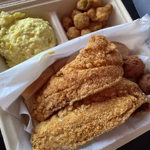 Red Snapper fried hard