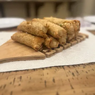 Jalapeño popper egg rolls
