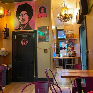 Looking into the kitchen.