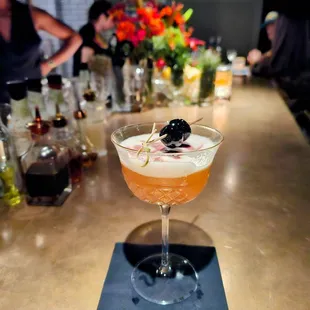 I had the bartender surprise me. It was a pleasant one.