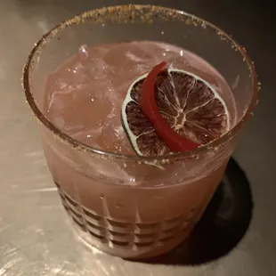 Red Clay cocktail ($19)