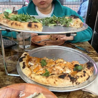 Shrimp Scampi Pizza