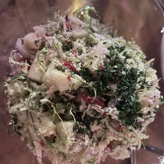 Shaved Brussels Sprout Salad