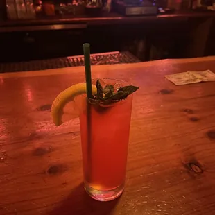 Gin, rosewater...with other stuff too!