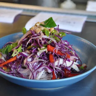 Soy Chili Ginger Chicken Salad