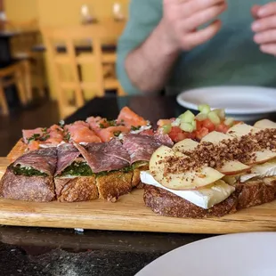 Bruschetta of all flavors and builds