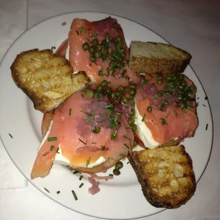 Salmon Caprese