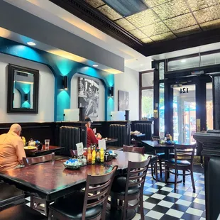 a man sitting at a table