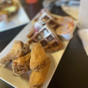Chicken &amp; Waffles