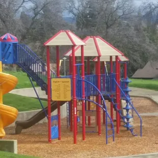 Older children's playarea