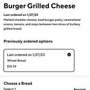 The photo on their menu  clearly showing a whole sandwich.