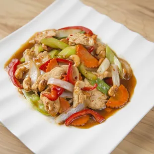 Cashew Nut with Chicken.