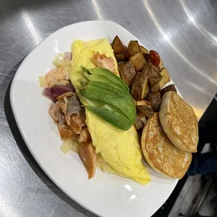 Smoked Salmon Omelet