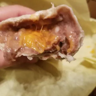 Bean and Cheese Burrito