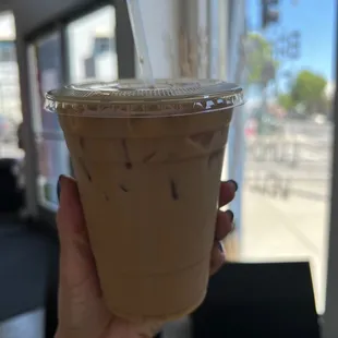 Lavender Ice Late - tastes perfect!