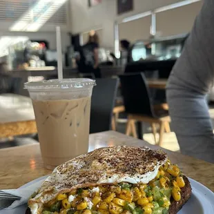 Esquite Avocado Toast