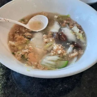 Scorched Rice Soup