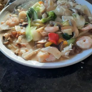 Sautéed Mixed Seafood