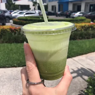 Size of the green juice cup got smaller -//// same price