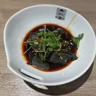 Century Egg with Jalapeño