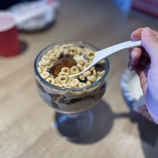 Chinese Jello with Milk Tea