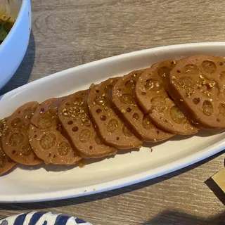 Sweet Rice Stuffed Lotus Root