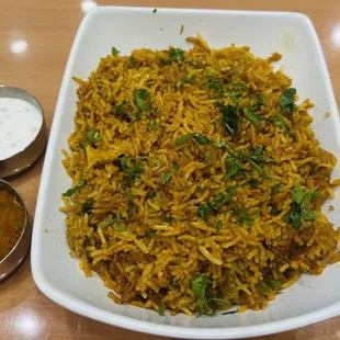 Hyderabadi Boneless Chicken Biryani