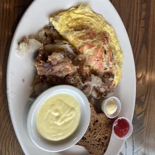 Smoked Salmon Omelette