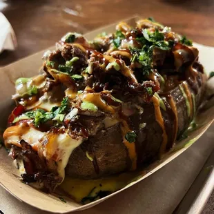 Philly Cheesesteak Spud