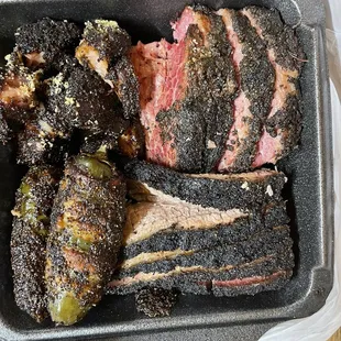 Candy, twinkies, brisket and pastrami