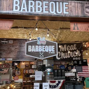 Entrance to bbq heaven
