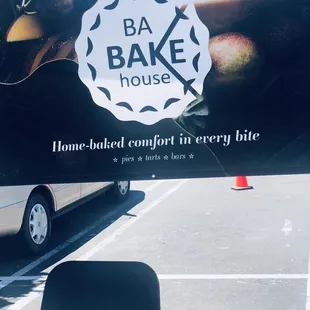 Signage of food stand