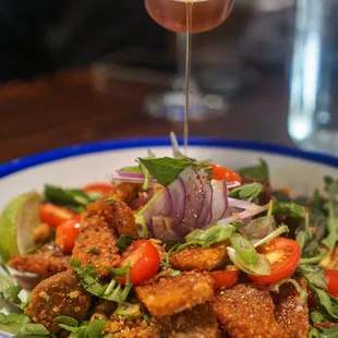 Lao Crispy Rice and Quinoa Salad - IG: @nelson_eats