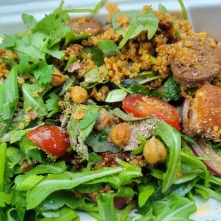 Lao Crispy Rice and Quinoa Salad