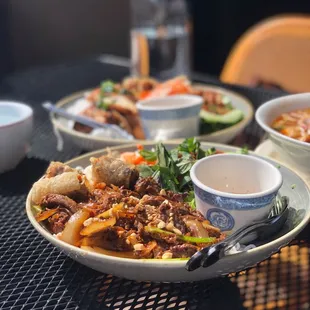 Lemongrass Beef Vermicelli Noodles. Amazing!