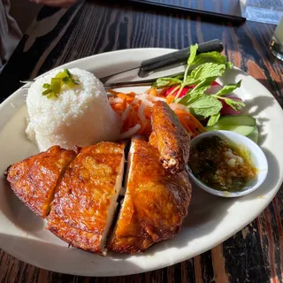 Chicken Rotisserie with Broken Rice