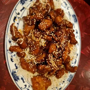 Sesame chicken